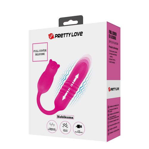 PRETTY LOVE   Nobikuma, 3 vibration functions 3 thrusting settings na Arena.pl