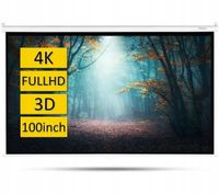 Podwieszany ekran projekcyjny Overmax Semi Automatic Screen 100 cali 16:9