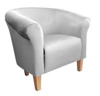 Fotel Milo nogi buk jasny szary MG39