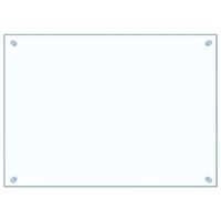 Panel ochronny do kuchni, przezroczysty, 70x50 cm, szkło