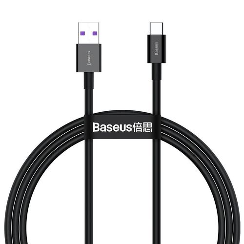 kabel usb do usb-c baseus superior series, 66w, 1m (czarny) na Arena.pl