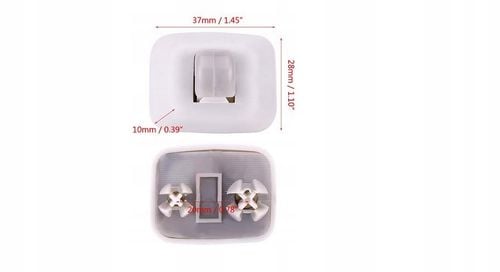 Uchwyt do Osłony Przeciwsłonecznej Klips Szary do A3 A4 A5 Q3 Q5 RS5 na Arena.pl