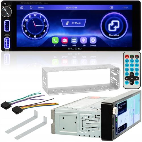 RADIO SAMOCHODOWE 1DIN DOTYKOWE 7 CALI USB-C BLUETOOTH CARPLAY ANDROID AUTO na Arena.pl