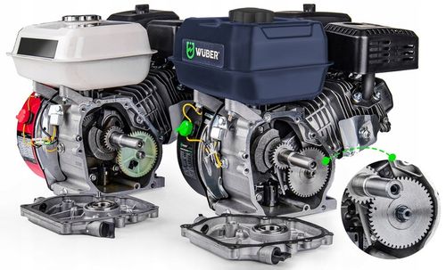 SILNIK SPALINOWY BENZYNOWY ZAGĘSZCZARKI GLEBOGRYZARKI 7KM 19MM OHV + OLEJ na Arena.pl