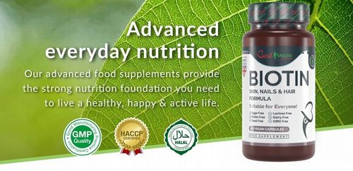 Kompleks włosy skóra paznokcie Naturalny Biotyna Najwyższa Biodostępność na Arena.pl