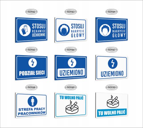 Tabliczka znak informacyjny nadruk UV dibond 20x15 odpady inne twój napis na Arena.pl