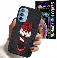 ETUI DO MOTOROLA MOTO G52 / G82 - MYSZKA MINNIE MICKEY MINI + SZKŁO