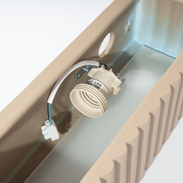 Kinkiet ceramiczny RIGATA taupe zdjęcie 7