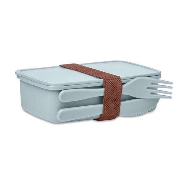 Lunchbox ze sztućcami zdjęcie 1