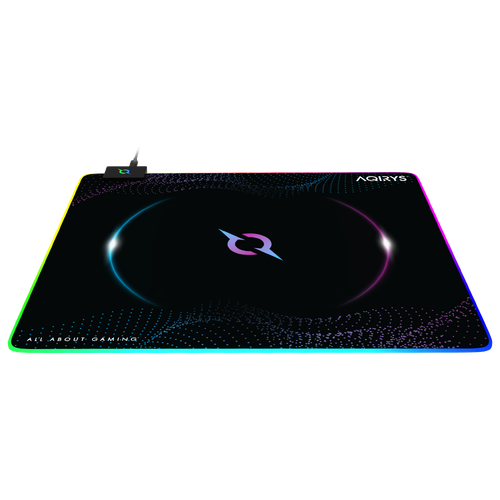 AQIRYS Podkładka ECLIPSE RGB Medium 450x400 na Arena.pl