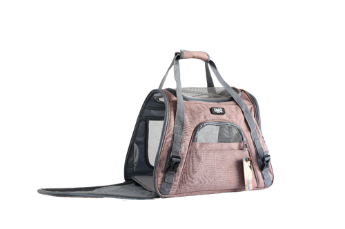 Transporter dla kota psa do 7 kg cappucino torba PETVENTURE 45x25x34cm na Arena.pl