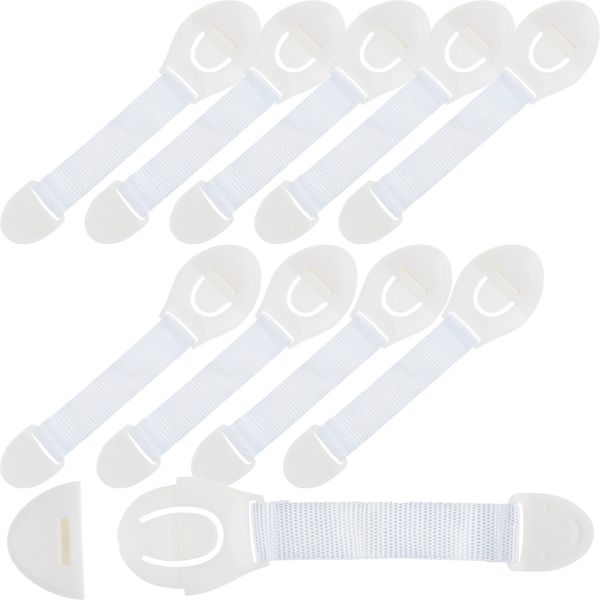 ZABEZPIECZENIE BLOKADY DO SZAFEK SZUFLAD 10SZT zdjęcie 1