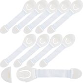 ZABEZPIECZENIE BLOKADY DO SZAFEK SZUFLAD 10SZT