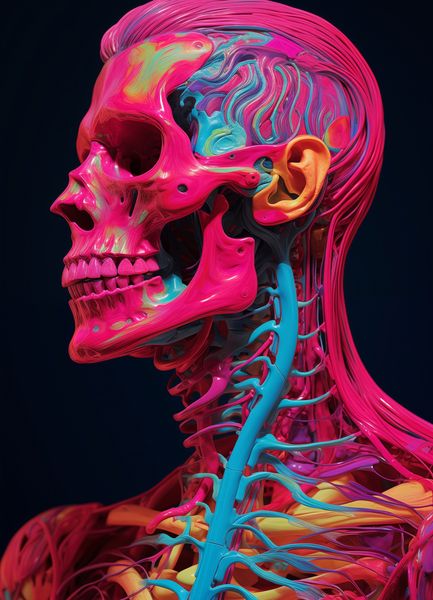 Plakat 20,5x28,4cm Anatomia Koloru zdjęcie 1