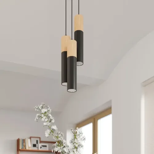 Lampa wisząca PABLO czarna na Arena.pl