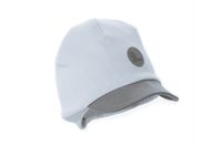 Pupill MONDE czapka z daszkiem dla chłopca szara 46-48