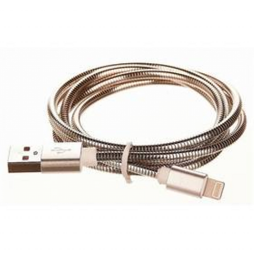 Kabel CellFish USB/Lightning, 1m (CELLKOVSILVERAPP) Srebrny na Arena.pl