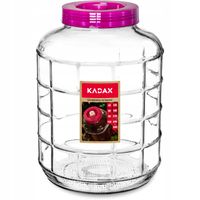 SŁÓJ SŁOIK SZKLANY NA OGÓRKI KAPUSTĘ WINO 5 L