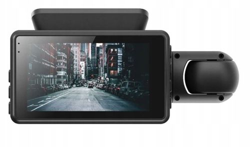 WIDEOREJESTRATOR KAMERA SAMOCHODOWA REJESTRATOR JAZDY HD DWA OBIEKTYWY na Arena.pl