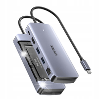 Unitek Aktywny Hub USB-C 10 Gbps, Obudowa na dysk M.2, HDMI