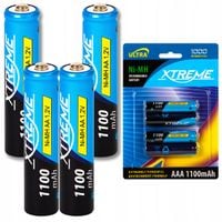 4x BATERIE AKUMULATORKI AKUMULATOR Ni-MH AAA R31.2V 1100mAh LR03