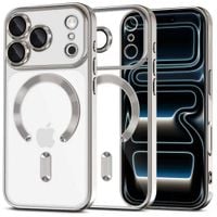 tech-protect magflex magsafe iphone 17 pro max shiny silver
