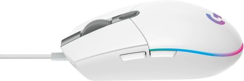 Myszka przewodowa LOGITECH G102 Lightsync Biała 910-005824 na Arena.pl