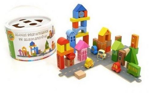 BRIMAREX 5549 Drewniane Klocki na Arena.pl