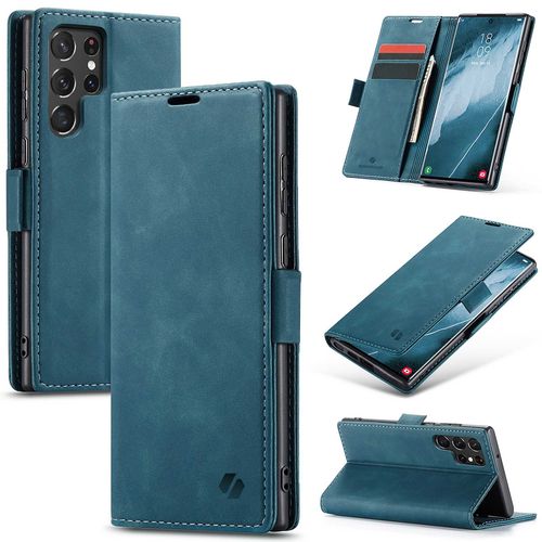 Spacecase Wallet Galaxy S22 Ultra Blue na Arena.pl