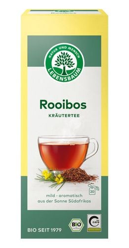 HERBATKA ROOIBOS EKSPRESOWA BIO (20 x 1,5 g) 30 g - LEBENSBAUM na Arena.pl