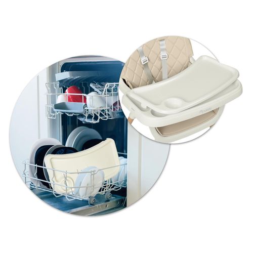 Krzesełko do karmienia Nukido Lilo beżowe na Arena.pl