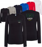 damska KOSZULKA BLUZKA WŁASNY HAFT TWOJE LOGO NAPIS firmowa reklamowa 5 szt