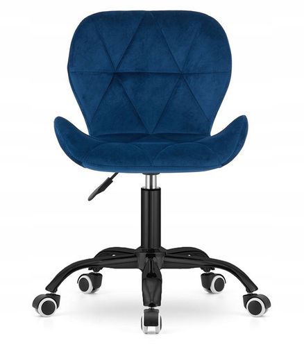 Krzesło obrotowe do biurka ucznia gabinetu regulowane welurowe Lugano.pro na Arena.pl