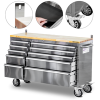 S150N Szafka warsztatowa ze stali nierdzewnej z 10 szufladami Viber-System