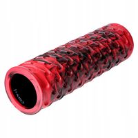 Wałek do masażu roller z wypustkami HMS FS135 czerw-cza 45cm