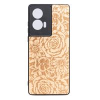 Drewniane Etui Bewood do Motorola Edge 50 Fusion RÓŻE ANIEGRE