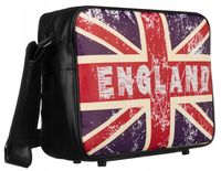 młodzieżowa, pojemna torba na szerokim pasku - loren