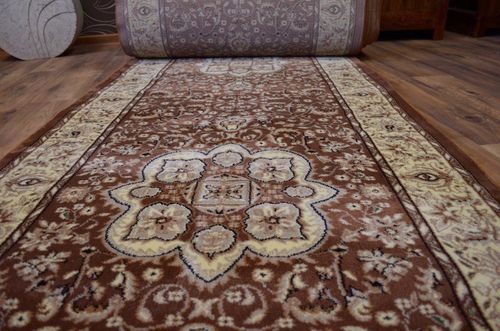 Chodnik HEAT-SET ROYAL AGY 0521 brąz brąz 120 cm na Arena.pl