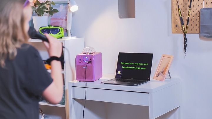 GŁOŚNIK BLUETOOTH LED RGB 50W+ MIKROFON KARAOKE zdjęcie 13