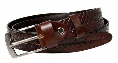 PASEK MĘSKI SKÓRZANY ROVICKY PRS-02-BGE 88-103 95CM na Arena.pl