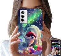 ETUI DO OPPO RENO12 5G - ŚWIĄTECZNY NIEDŹWIEDŹ BOMBKI CASE +FOLIA