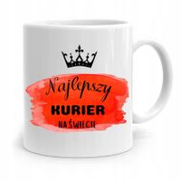 Kubek Prezent Dla Kuriera Najlepszy Na Świecie Z Nadrukiem Ze Zdjęciem