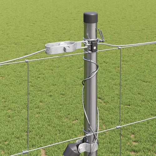 Ogrodzenie pastwiskowe Srebrny 25 x 1.6 m Stal galwanizowana na Arena.pl