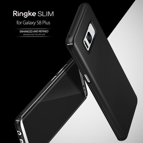 BIAŁE ETUI RINGKE SLIM GALAXY S8 PLUS+FOLIA 3D na Arena.pl