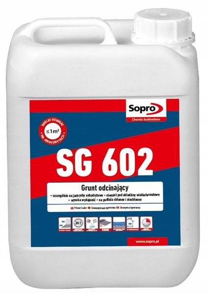 SOPRO SG602 GRUNT ODCINAJĄCY DO PODŁOŻY GIPSOWYCH zdjęcie 1