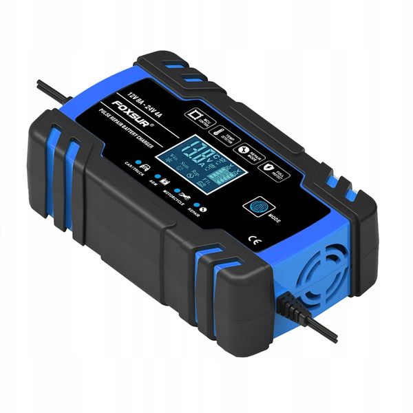 EM PROSTOWNIK FOXSUR 12V&24V 8A LCD zdjęcie 1