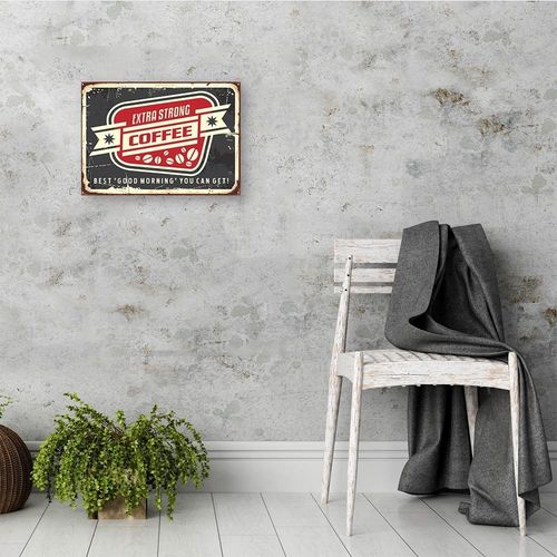 Deco Panel, Retro - mocna kawa 60x40 na Arena.pl