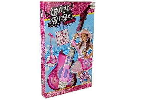 Gitara Z Mikrofonem Gwiazda Rocka Dźwięk na Arena.pl