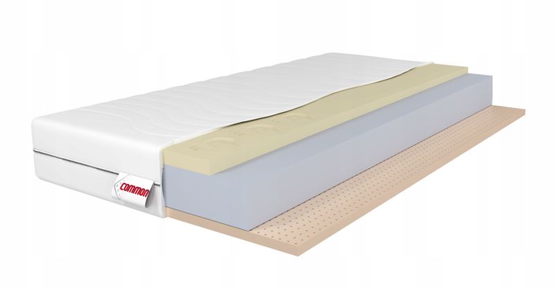 Materac piankowy 160x200 HALIA lateks memory AloeVera zdjęcie 1
