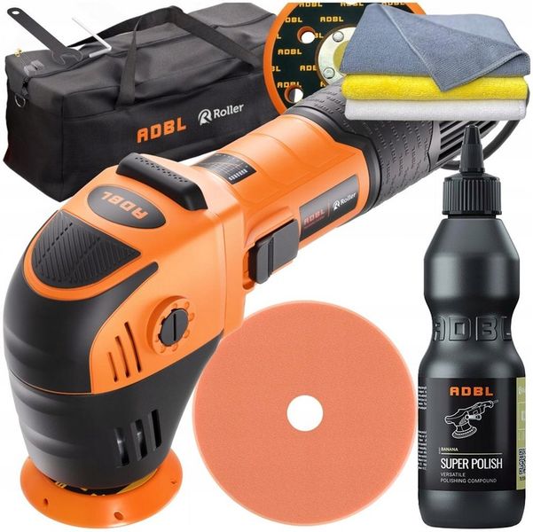 ADBL Roller D12075 Zestaw Maszyna Polerska Torba Pasta Polerka Lakieru Auta zdjęcie 1